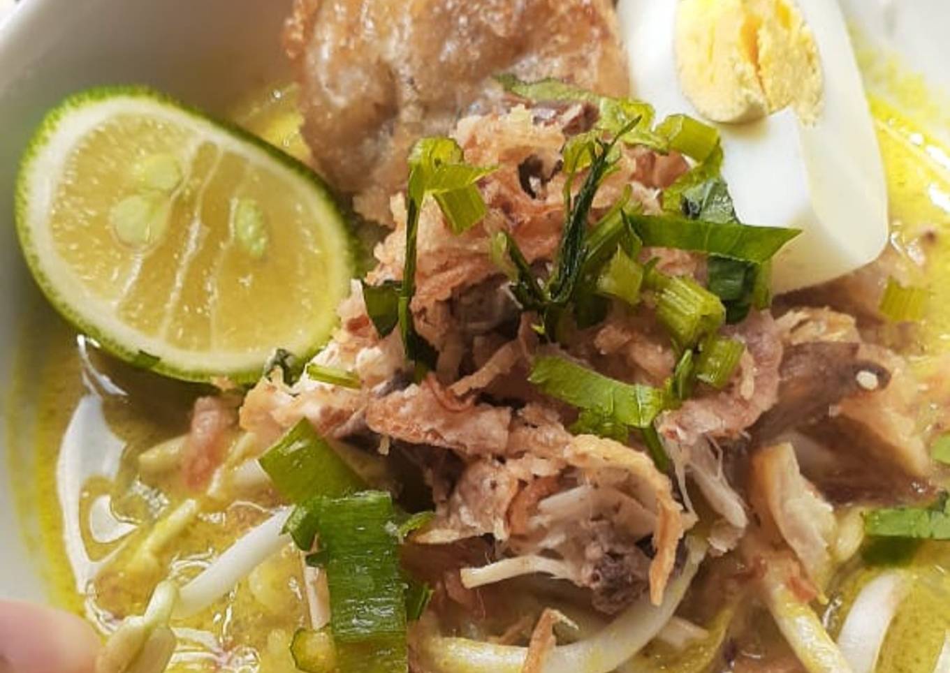 Soto medan (porsi jumbo)