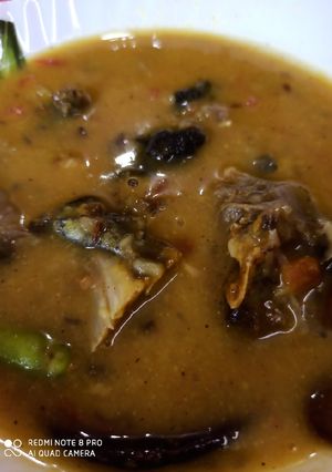 মাছের মাথা দিয়ে মুগ ডাল (macher maatha diye moog dal recipe in Bengali) রেসিপির প্রধান ছবি