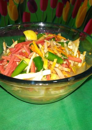 A picture of Kachchi haldi MixPickle.