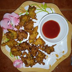 A picture of Pyaaz ke Pakore.