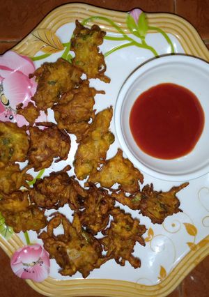 A picture of Pyaaz ke Pakore.