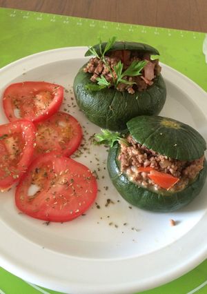 Una foto de Zapallitos rellenos
