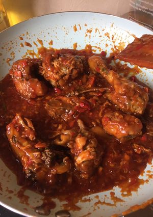 Foto resep Ayam goreng saus padang