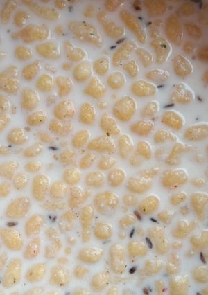 A picture of Boondi Raita.
