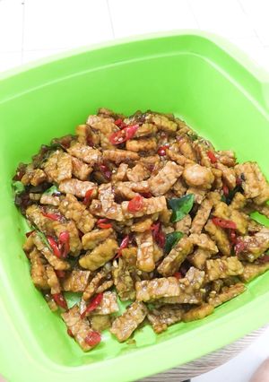 Foto resep Kering Tempe Daun Jeruk