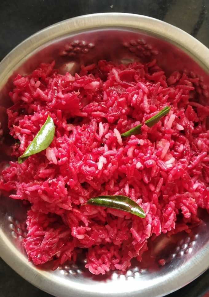 பீட்ரூட் சாதம் செய்முறை முக்கிய புகைப்படம்