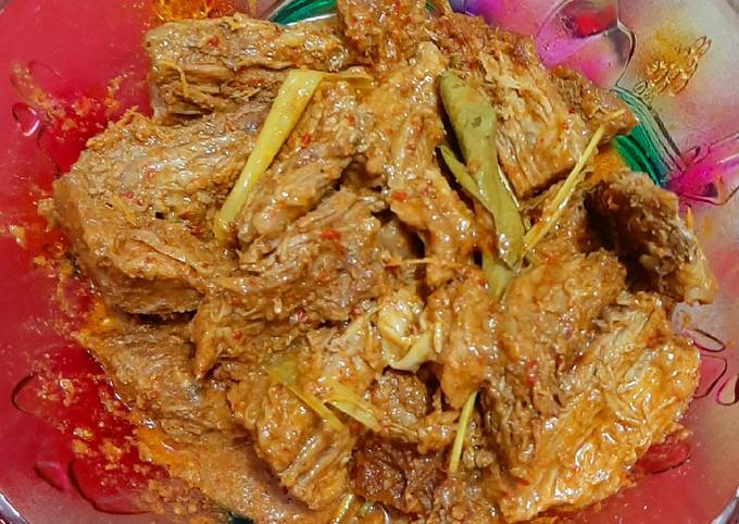 Standar Cara mudah memasak Rendang yang sedap