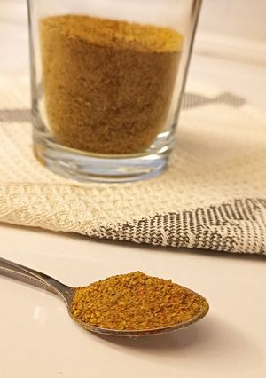 عکسی از دستور پودر فلفل سبز و قرمز خشک شده