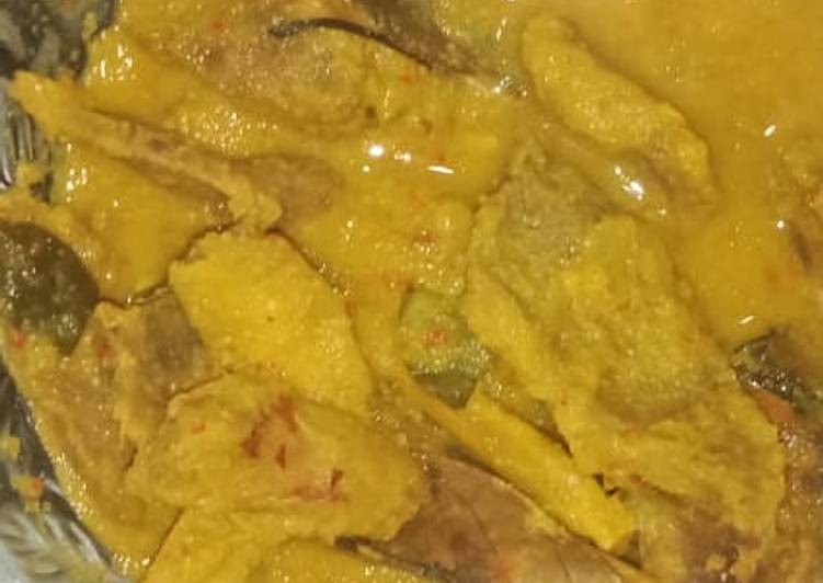 Kalio Daging tanpa santan khas Aceh