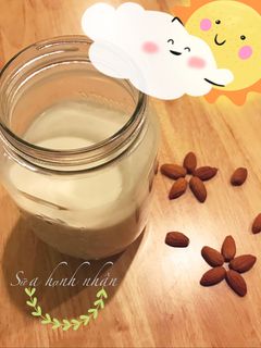 Hình của món Sữa hạt hạnh nhân.