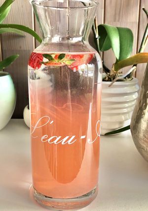 Une photo de Sirop de queue de fraises