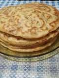 Crêpes salées aux légumes à la poêle