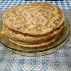 Crêpes salées aux légumes à la poêle-レシピのメイン写真