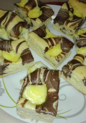Márványos kráter süti recept fotója