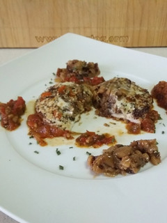 Una foto de Empanadilla de mozzarela rellena