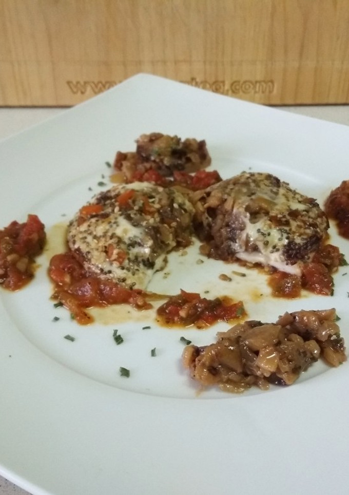 Una foto de Empanadilla de mozzarela rellena