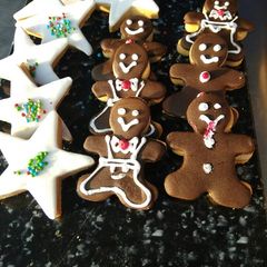 A picture of Christmas Cookies.