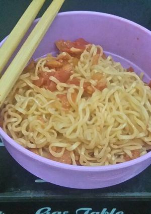 Hình của món Mì sốt cà chua.