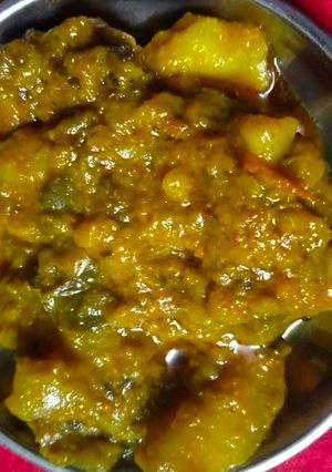 बैंगन आलू की सब्जी (baingan aloo ki sabzi recipe in Hindi) रेसिपी मुख्य फोटो