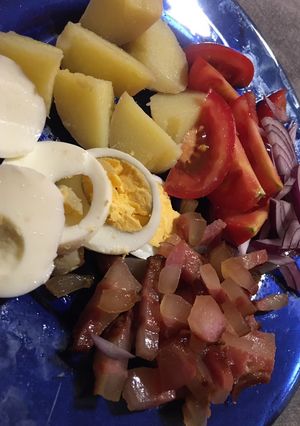 Vacsi😜🥓🍅🥔 recept fotója