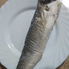 Una foto de Lubina a la sal