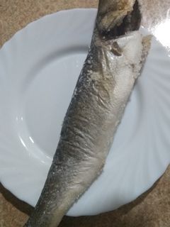 Una foto de Lubina a la sal