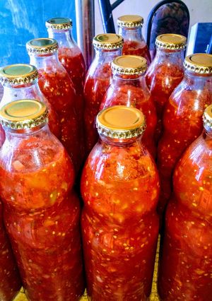 Una foto de Conserva de salsa casera