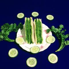 A picture of Green Sandwich.
