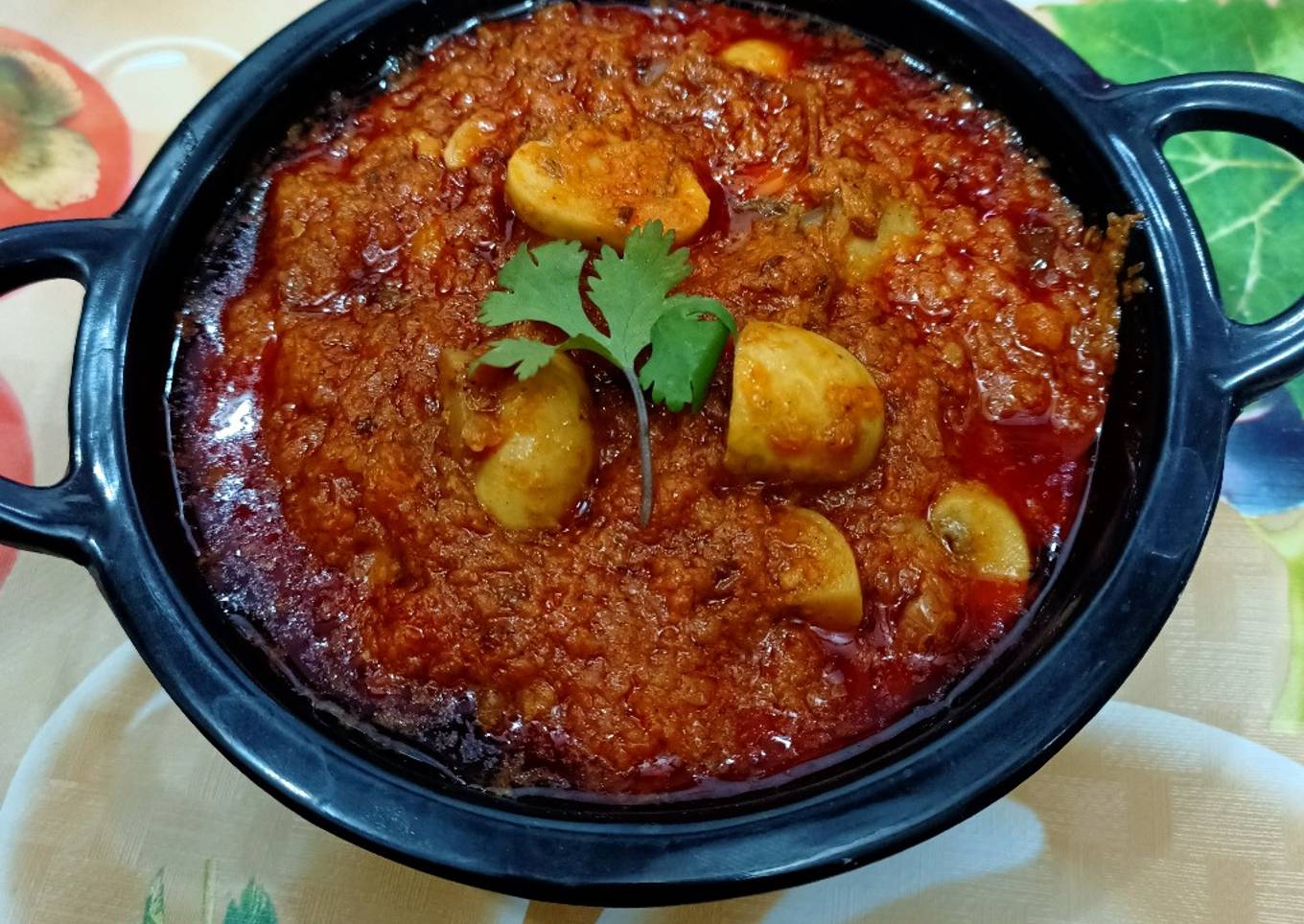 Mushroom masala