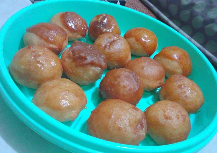 Donat mini with palm sugar