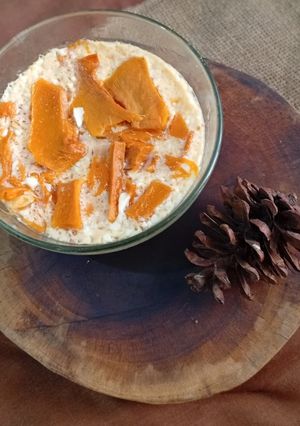 Foto resep Pumpkin Thai Dessert dengan Susu