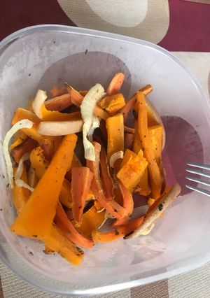 Una foto de Verduritas al horno
