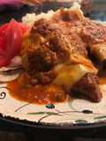 Mexican/salsa cube steak