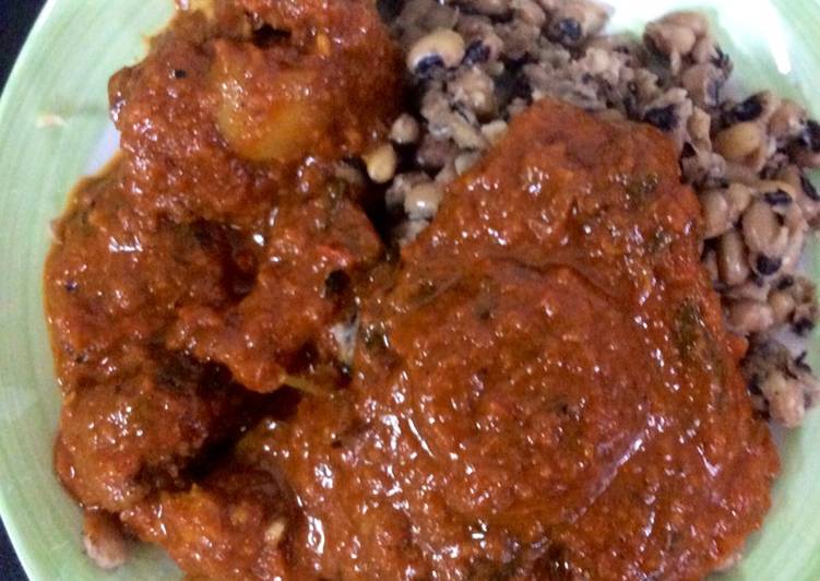 Easiest Way to Prepare Perfect Beans with stew