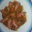 Salchichas especiadas con vino