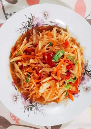 รูปของ ส้มตำปลาร้าทรงเครื่อง, ส้มตำไทย