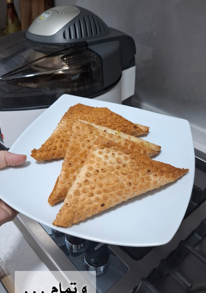 عکسی از دستور سمبوسه در ایرفرایر