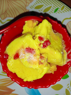 मैंगो आइसक्रीम (Mango ice-cream recipe in Hindi) रेसिपी मुख्य फोटो