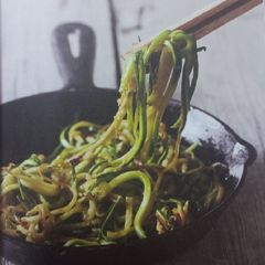 A picture of Courgette Noodles.