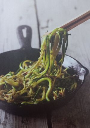 A picture of Courgette Noodles.