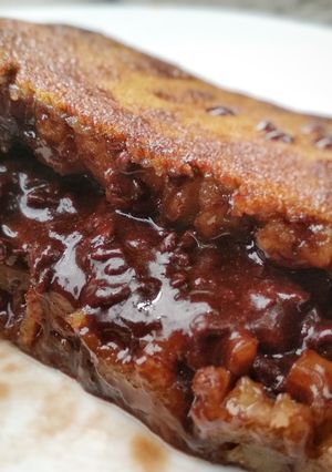 Foto resep Martabak manis teflon tanpa telur dan tanpa di diamkan