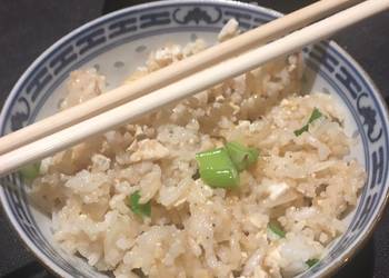 Easiest Way to Prepare Tasty Vegan eggless fried rice 