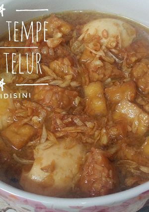Foto resep Semur Tempe Tahu Telur