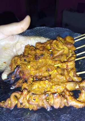Foto resep Sate Usus Bakar Bumbu Sederhana
