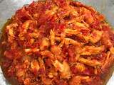Ayam suwir sambal