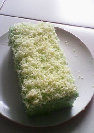 Foto resep Cake pandan keju