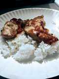 Tangy smothered chicken tenderloins