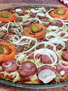 Foto de Pizza de Liquidificador