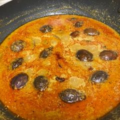 A picture of Masala baigan.