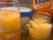 A picture of fanta orange
